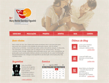 Tablet Screenshot of maryneidefigueiro.com.br